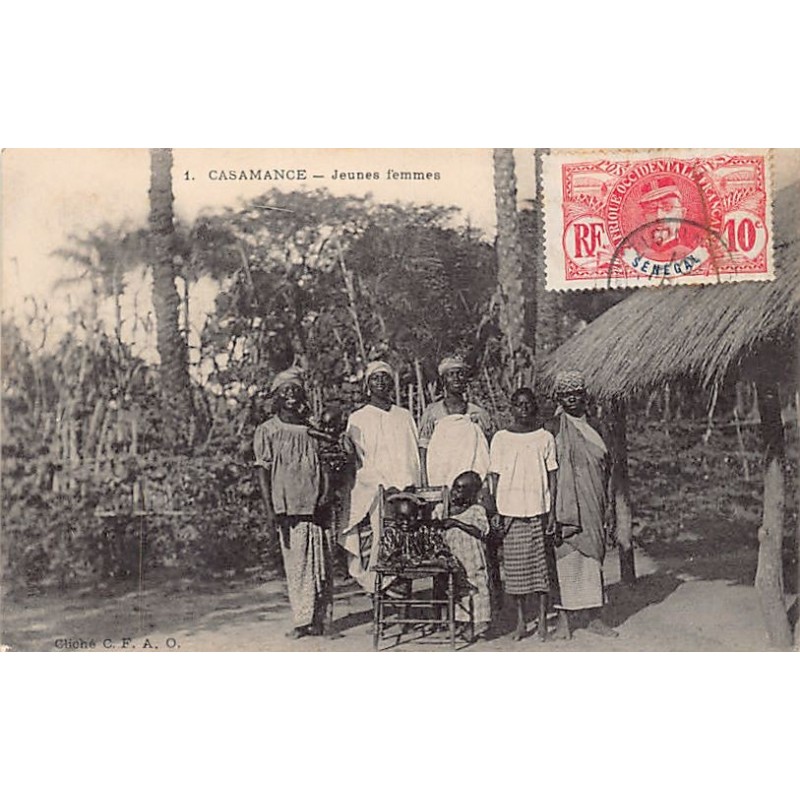 Rare collectable postcards of SENEGAL. Vintage Postcards of SENEGAL