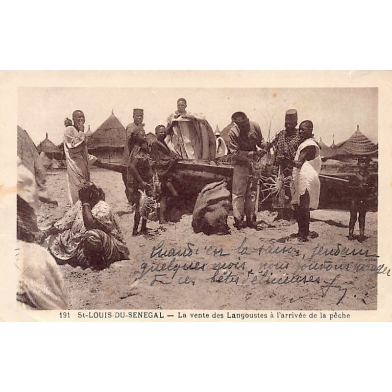Rare collectable postcards of SENEGAL. Vintage Postcards of SENEGAL