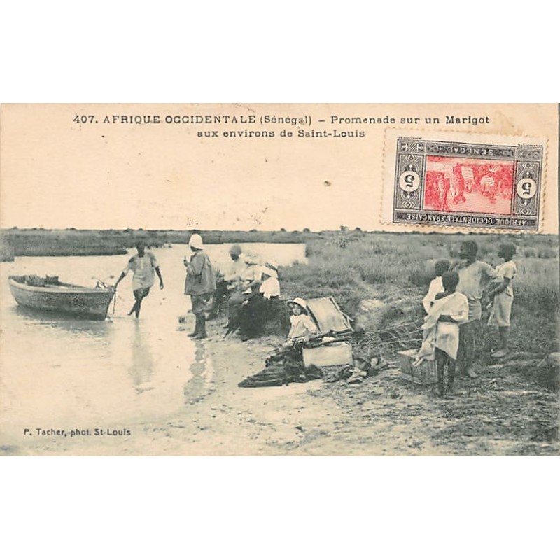 Rare collectable postcards of SENEGAL. Vintage Postcards of SENEGAL