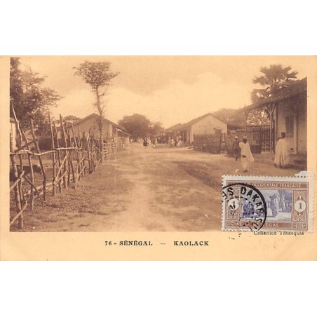 Sénégal - KAOLACK - Une rue - Ed. Tennequin 76