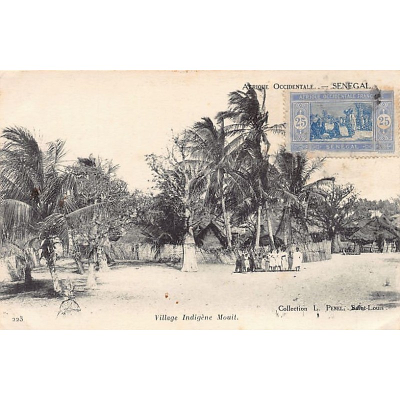 Rare collectable postcards of SENEGAL. Vintage Postcards of SENEGAL