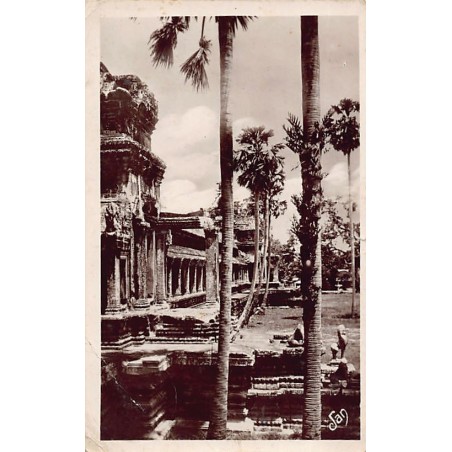 Cambodia - ANGKOR VAT - Facade of the 2nd enclosure - Publ. F. Fleury 60