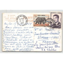 Rare collectable postcards of CAMBODIA. Vintage Postcards of CAMBODIA