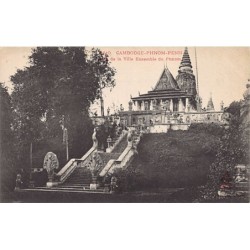 Cambodia - PHNOM PENH - City Garden - Ensemble du Pnom - Publ. P. Dieulefils 1610