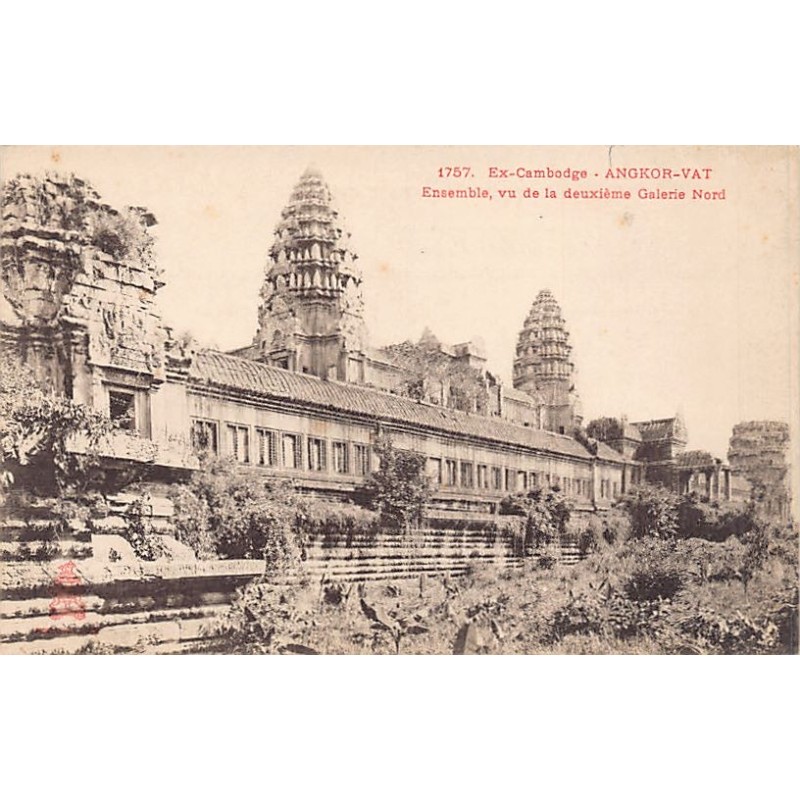 Cambodia - ANGKOR VAT - Together - Publ. P. Dieulefils 1757