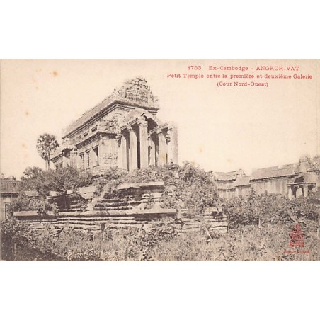 Cambodia - ANGKOR VAT - Small Temple - Publ. P. Dieulefils 1753