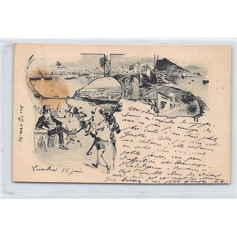Rare collectable postcards of ALGERIA. Vintage Postcards of ALGERIA