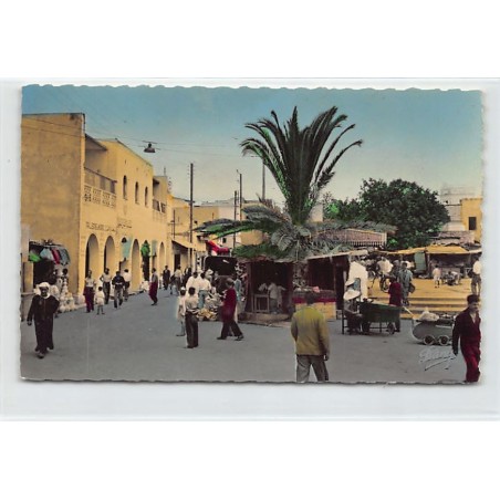 Tunisie - BIZERTE - Place du Marché - Ed. Gaston Levy 110