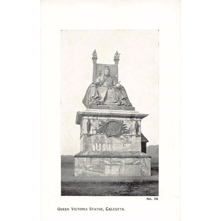 India - KOLKATA Calcutta - Queen Victoria Statue