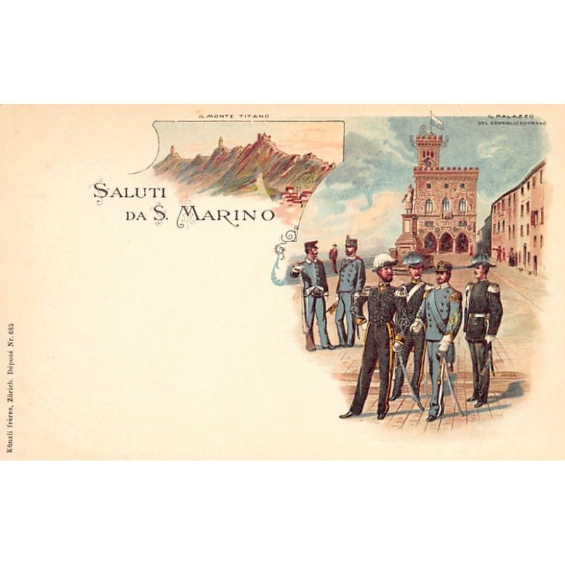 Rare collectable postcards of SAN MARINO. Vintage Postcards of SAN MARINO