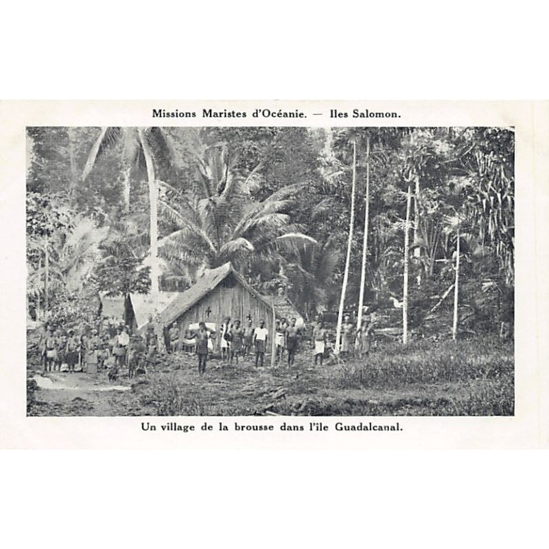 Rare collectable postcards of SOLOMON ISLANDS. Vintage Postcards of SOLOMON ISLANDS
