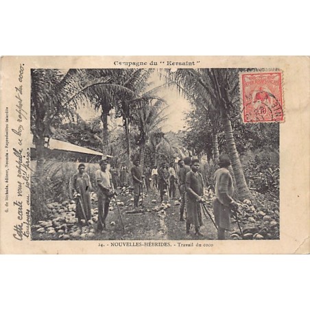Rare collectable postcards of VANUATU. Vintage Postcards of VANUATU