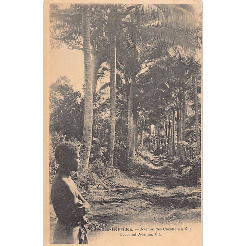 Rare collectable postcards of VANUATU. Vintage Postcards of VANUATU