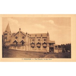 Samoa - MOAMOA - The church - Side view - Publ. unknown 7