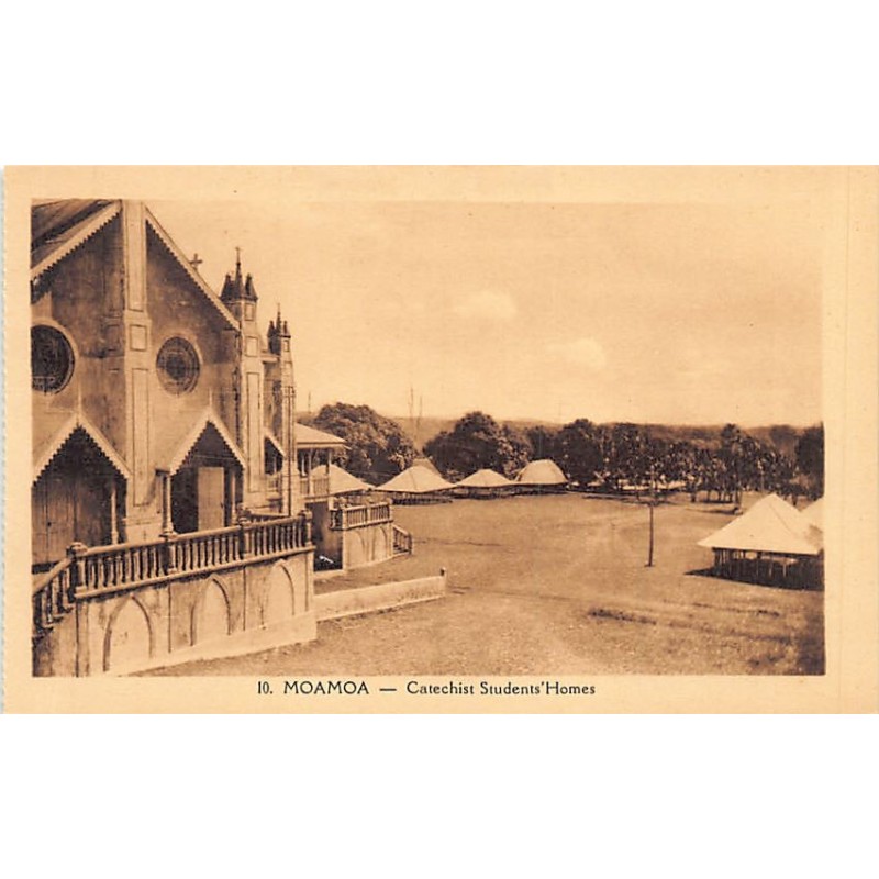 Samoa - MOAMOA - Catechist students' homes - Publ. unknown 10
