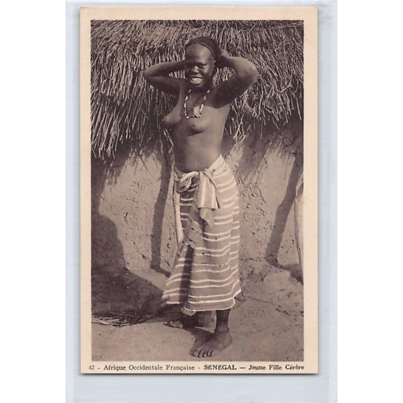 Rare collectable postcards of ETHNIC NUDE. Vintage Postcards of ETHNIC NUDE