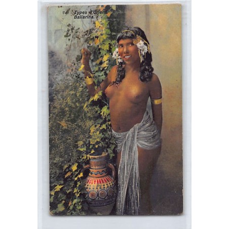 Rare collectable postcards of ETHNIC NUDE. Vintage Postcards of ETHNIC NUDE