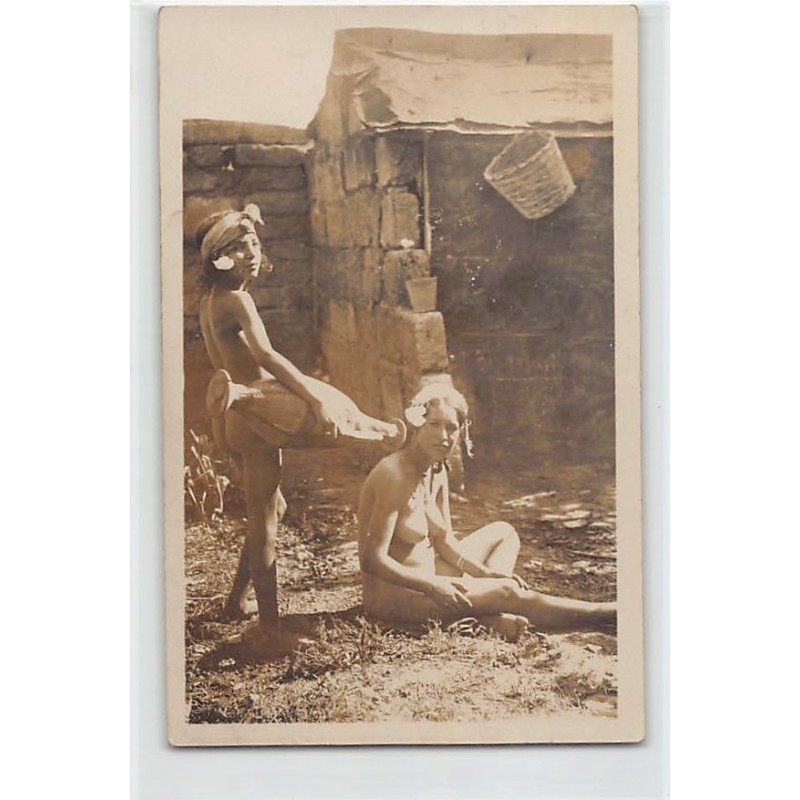 Rare collectable postcards of ETHNIC NUDE. Vintage Postcards of ETHNIC NUDE