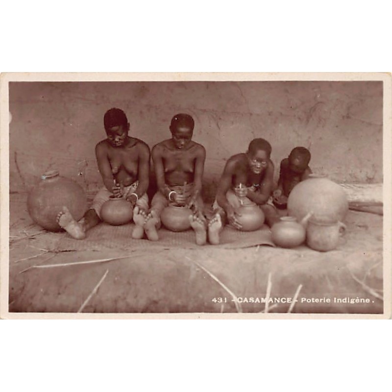 Rare collectable postcards of ETHNIC NUDE. Vintage Postcards of ETHNIC NUDE