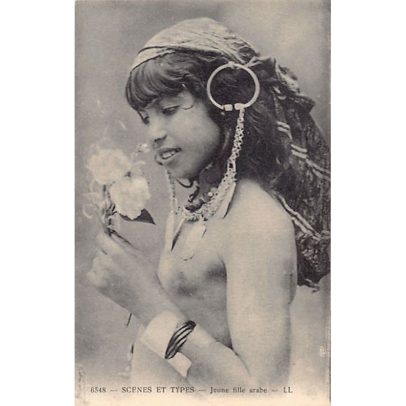 Rare collectable postcards of ETHNIC NUDE. Vintage Postcards of ETHNIC NUDE