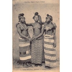 Rare collectable postcards of ETHNIC NUDE. Vintage Postcards of ETHNIC NUDE