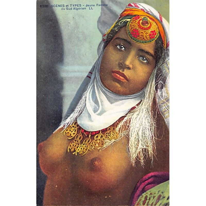 Rare collectable postcards of ETHNIC NUDE. Vintage Postcards of ETHNIC NUDE