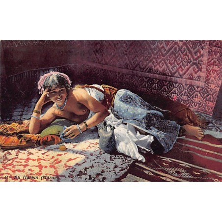 Rare collectable postcards of ETHNIC NUDE. Vintage Postcards of ETHNIC NUDE