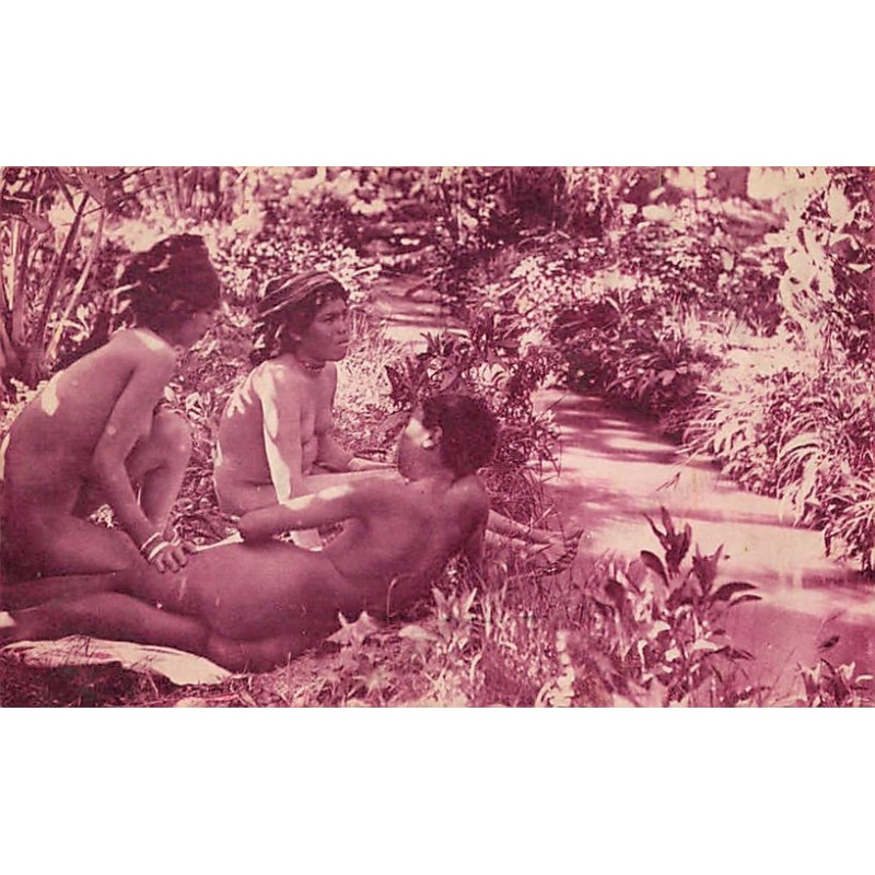 Rare collectable postcards of ETHNIC NUDE. Vintage Postcards of ETHNIC NUDE