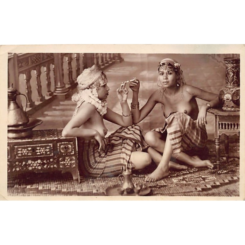Rare collectable postcards of ETHNIC NUDE. Vintage Postcards of ETHNIC NUDE