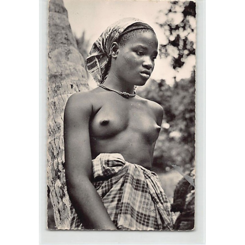 Rare collectable postcards of ETHNIC NUDE. Vintage Postcards of ETHNIC NUDE