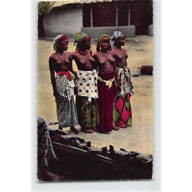 Rare collectable postcards of ETHNIC NUDE. Vintage Postcards of ETHNIC NUDE