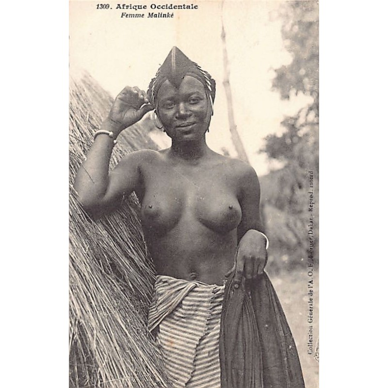 Rare collectable postcards of ETHNIC NUDE. Vintage Postcards of ETHNIC NUDE