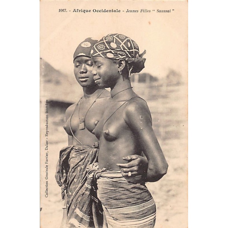 Rare collectable postcards of ETHNIC NUDE. Vintage Postcards of ETHNIC NUDE