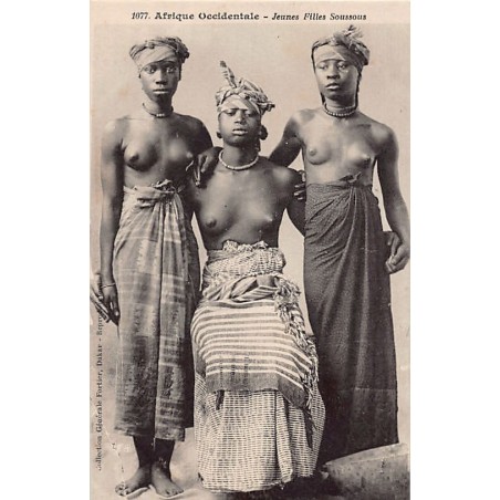 Rare collectable postcards of ETHNIC NUDE. Vintage Postcards of ETHNIC NUDE