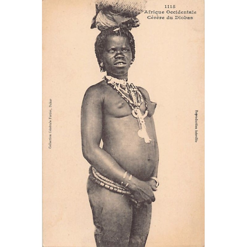 Rare collectable postcards of ETHNIC NUDE. Vintage Postcards of ETHNIC NUDE