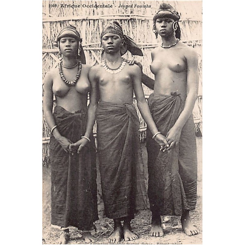 Rare collectable postcards of ETHNIC NUDE. Vintage Postcards of ETHNIC NUDE