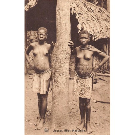 Rare collectable postcards of ETHNIC NUDE. Vintage Postcards of ETHNIC NUDE