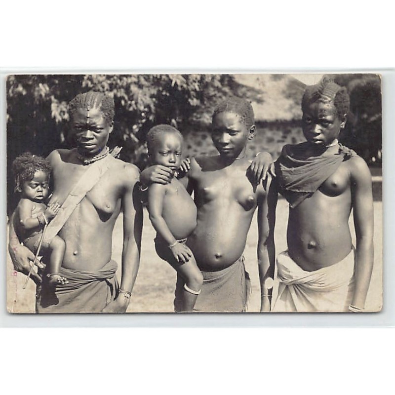 Rare collectable postcards of ETHNIC NUDE. Vintage Postcards of ETHNIC NUDE