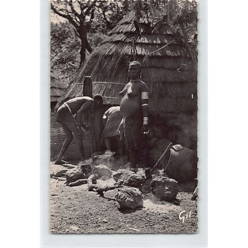 Rare collectable postcards of ETHNIC NUDE. Vintage Postcards of ETHNIC NUDE