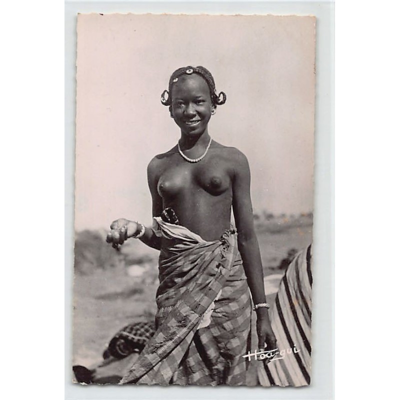 Rare collectable postcards of ETHNIC NUDE. Vintage Postcards of ETHNIC NUDE