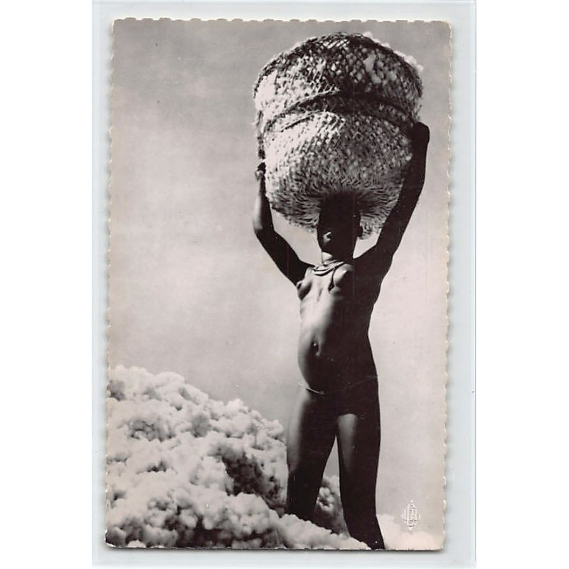 Rare collectable postcards of ETHNIC NUDE. Vintage Postcards of ETHNIC NUDE