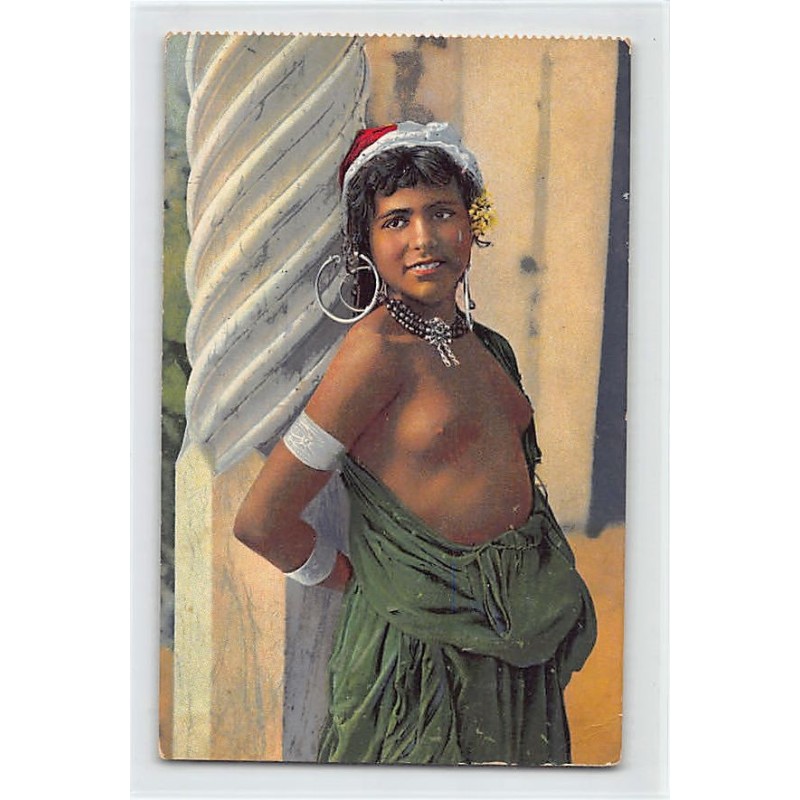 Rare collectable postcards of ETHNIC NUDE. Vintage Postcards of ETHNIC NUDE
