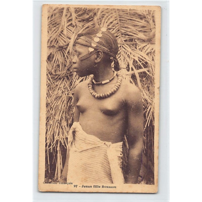 Rare collectable postcards of ETHNIC NUDE. Vintage Postcards of ETHNIC NUDE