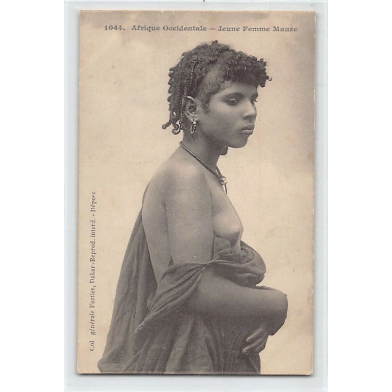 Rare collectable postcards of ETHNIC NUDE. Vintage Postcards of ETHNIC NUDE