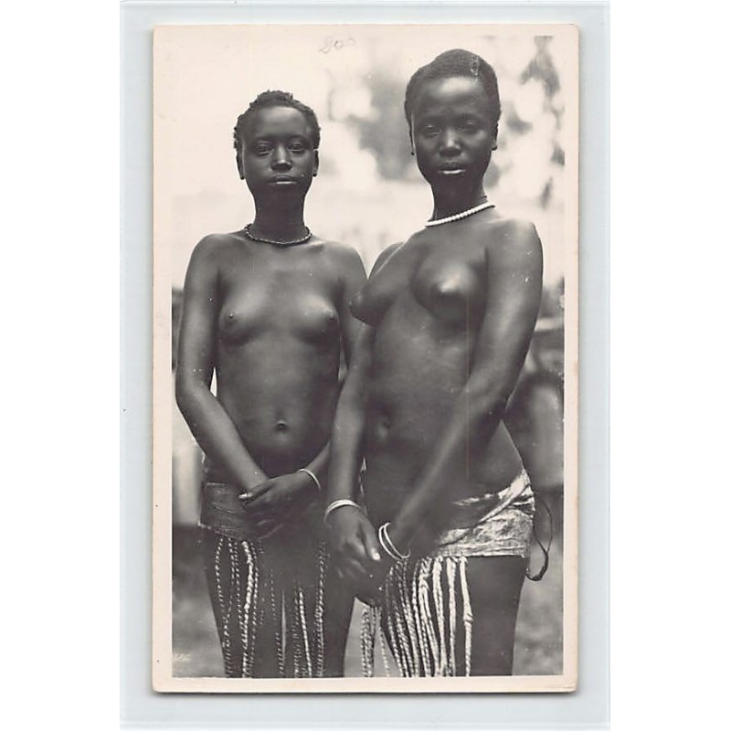 Rare collectable postcards of ETHNIC NUDE. Vintage Postcards of ETHNIC NUDE