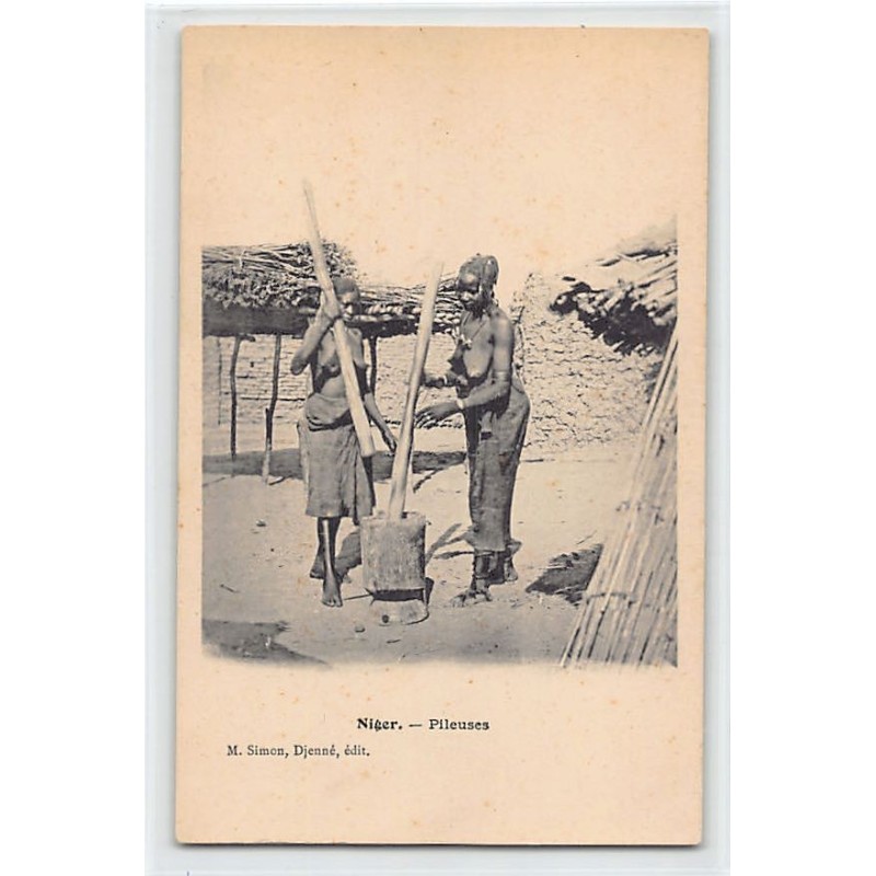 Rare collectable postcards of ETHNIC NUDE. Vintage Postcards of ETHNIC NUDE