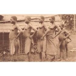 Rare collectable postcards of ETHNIC NUDE. Vintage Postcards of ETHNIC NUDE