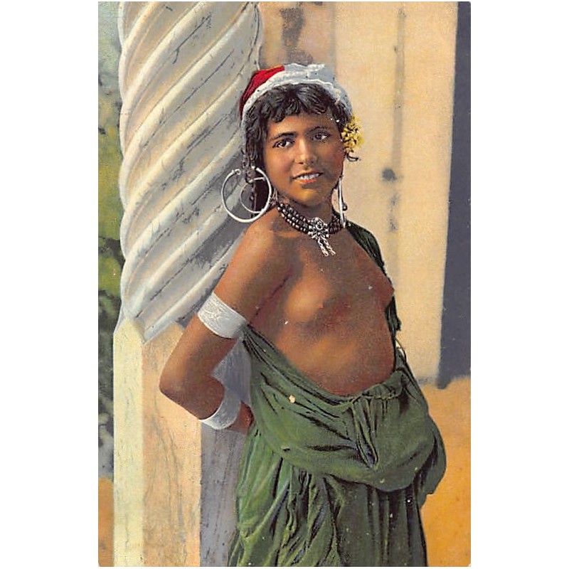 Rare collectable postcards of ETHNIC NUDE. Vintage Postcards of ETHNIC NUDE