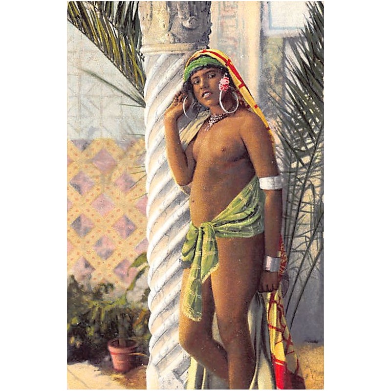 Rare collectable postcards of ETHNIC NUDE. Vintage Postcards of ETHNIC NUDE