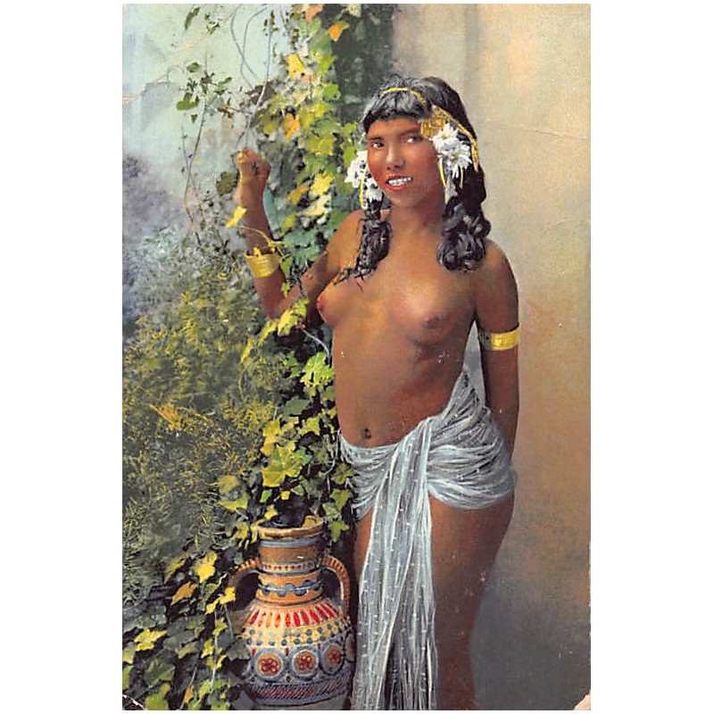 Rare collectable postcards of ETHNIC NUDE. Vintage Postcards of ETHNIC NUDE